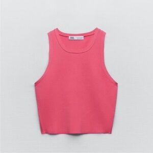 Zara Vibrant Pink Tank Top
